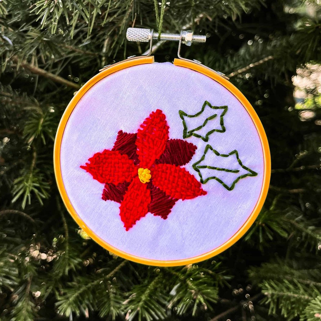 Winter Embroidery Class 1