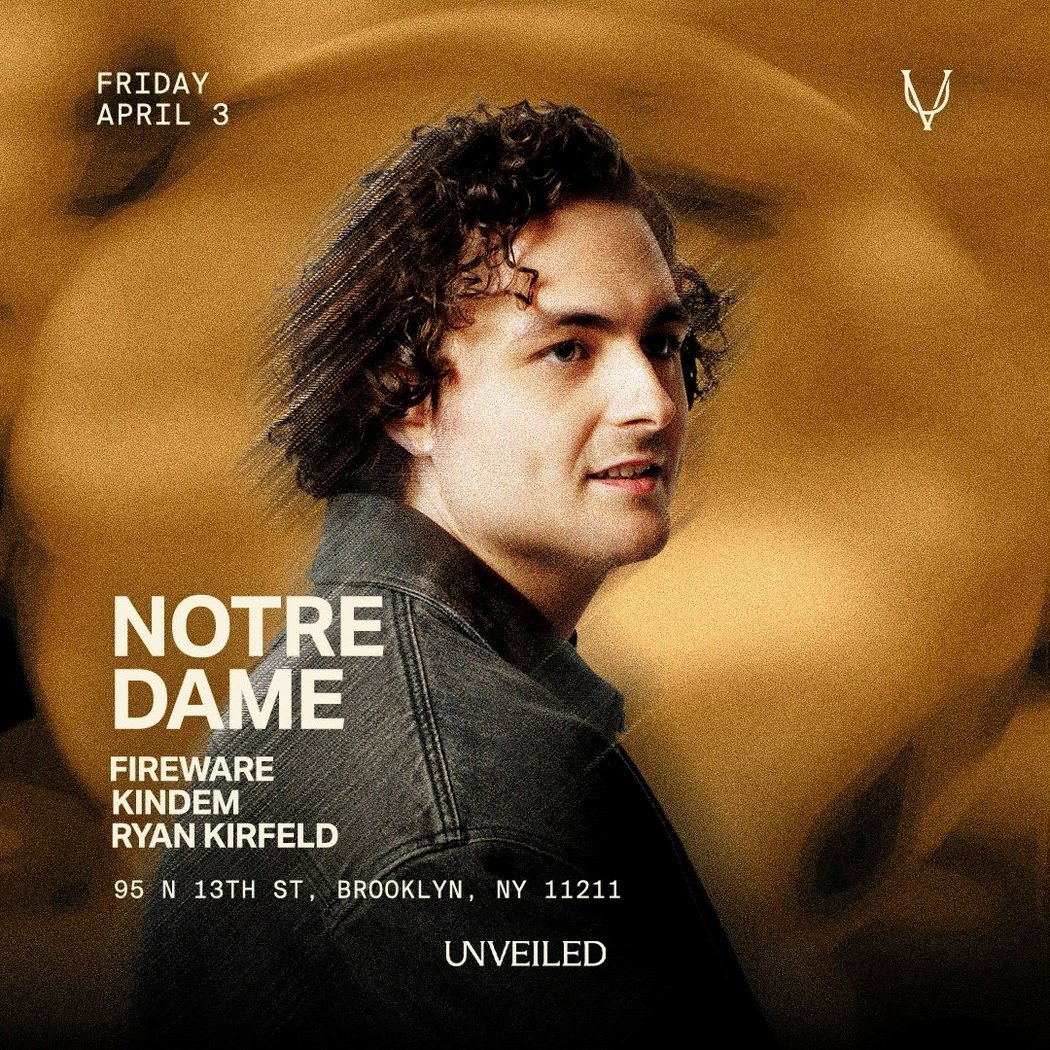 Notre Dame at Unveiled NY: April 3rd 1