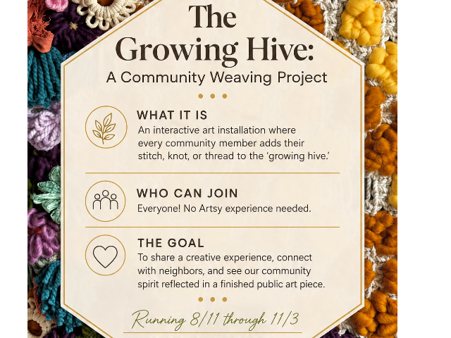 The Growing Hive: A Community Weaving Project 2
