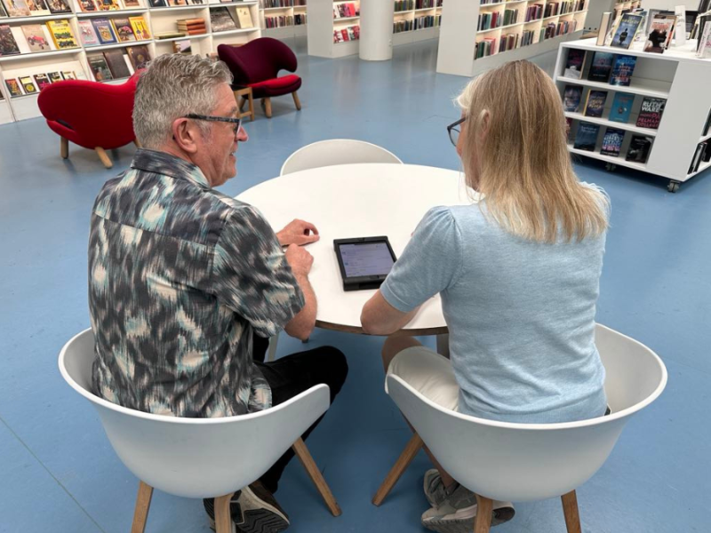 IT-hjælp på Dyssegård Bibliotek