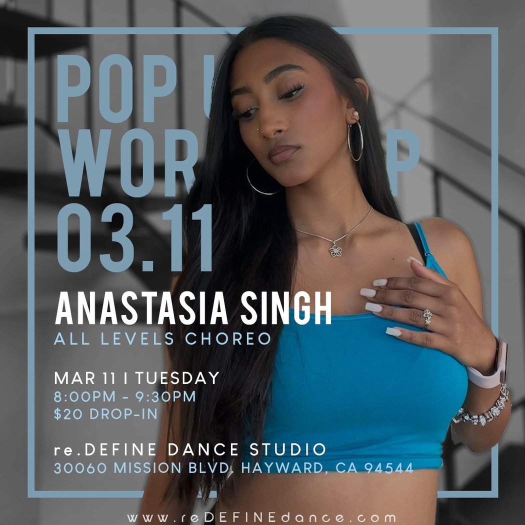 Pop Up Workshop w/ Anastasia Singh (All Levels Choreo) 1