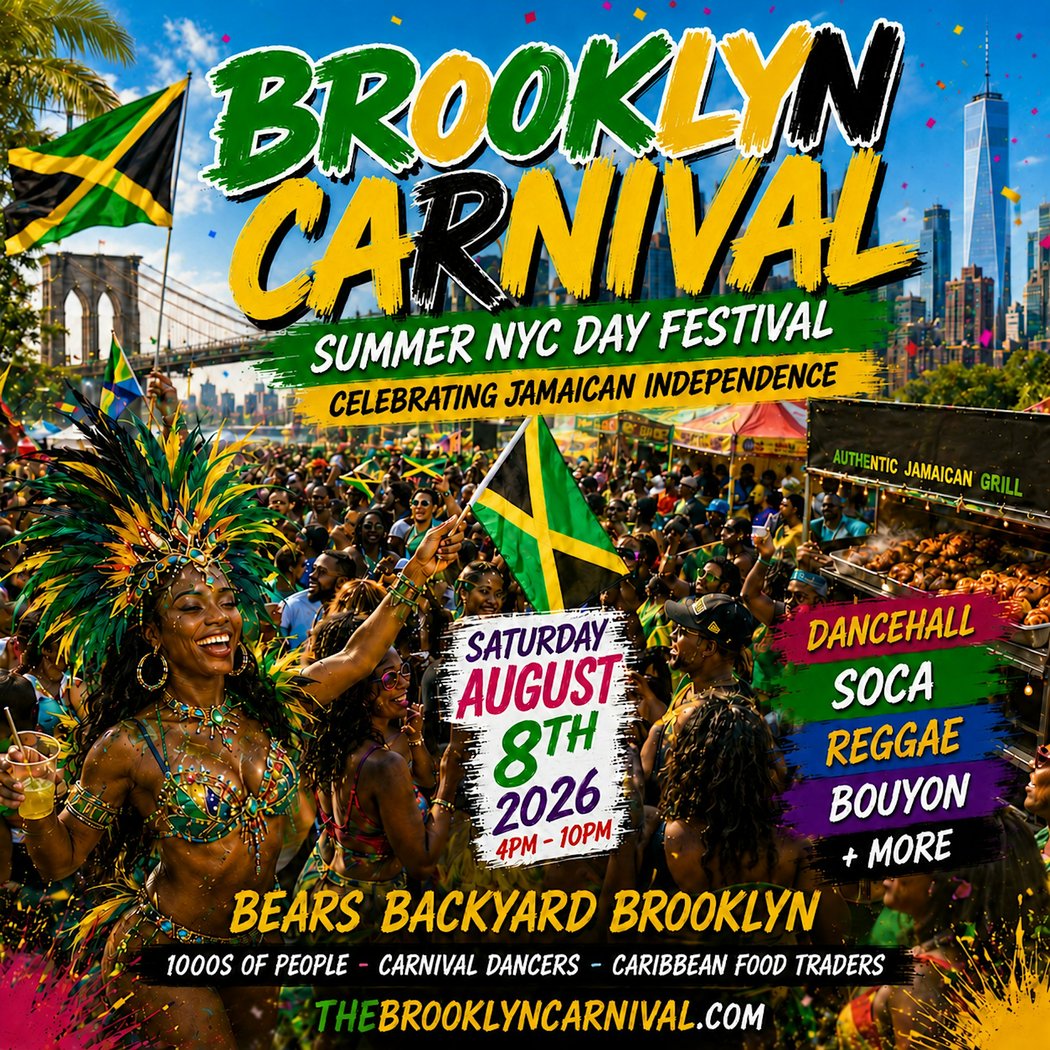 BROOKLYN CARNIVAL - Summer Dancehall & Soca Day Festival (1000+ PEOPLE) 1