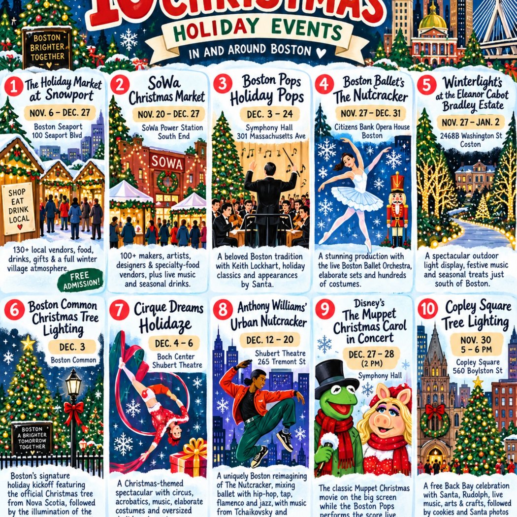 2026 Copley Square Tree Lighting