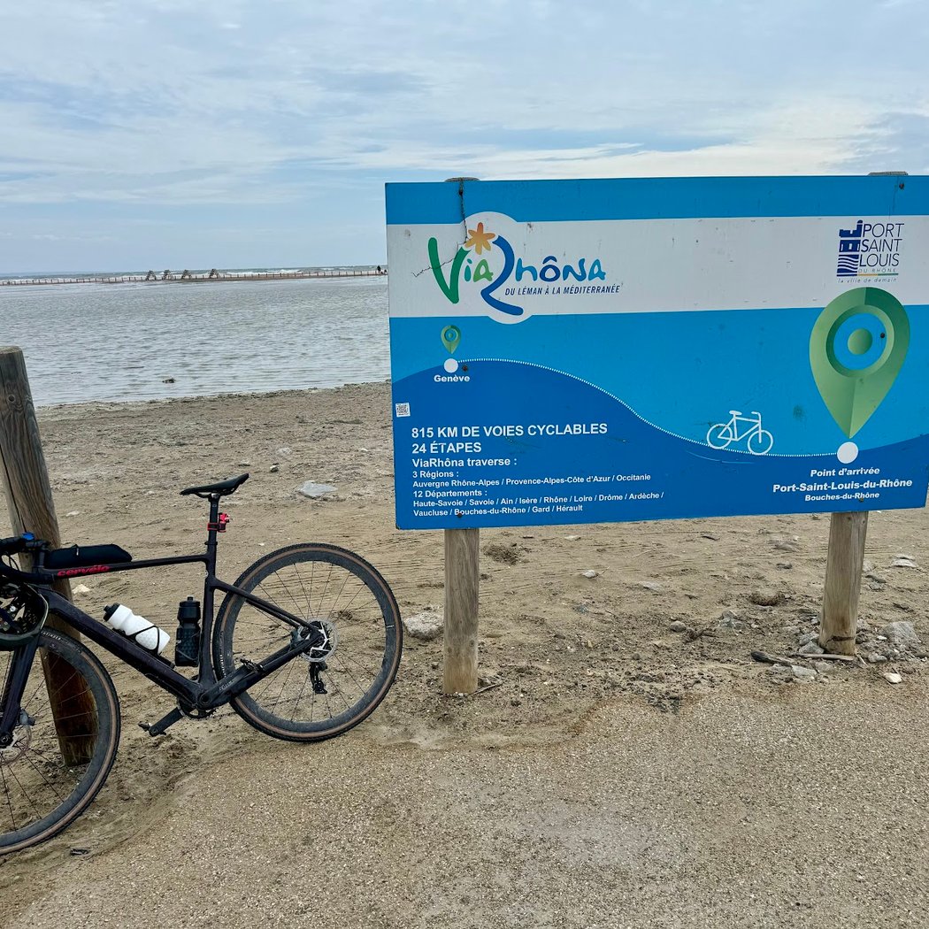 Point d'arrivée ViaRhôna 1