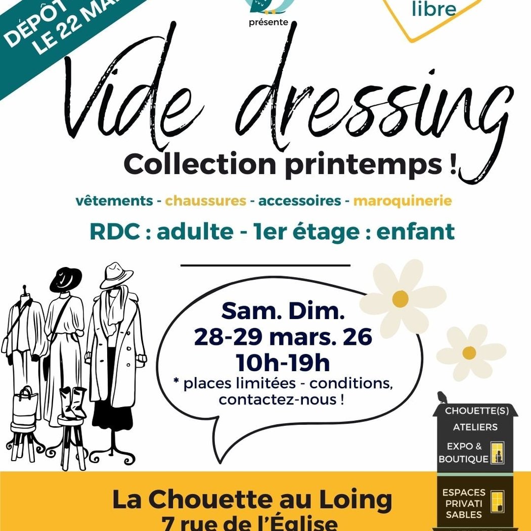 Chouette vide-dressing printanier 1