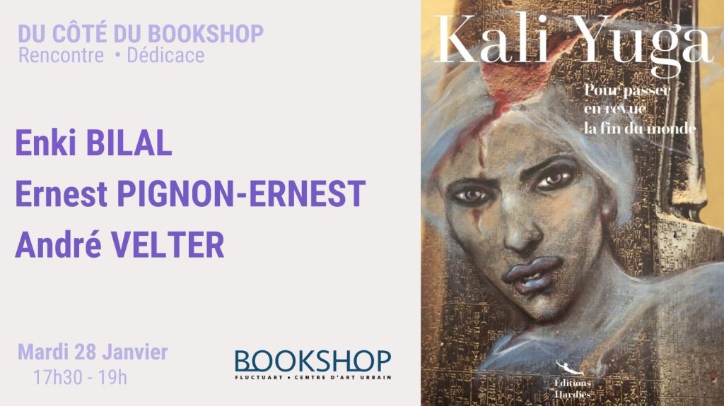RENCONTRE ET DÉDICACE ERNEST PIGNON-ERNEST, ENKI BILAL ET ANDRÉ VELTER 1