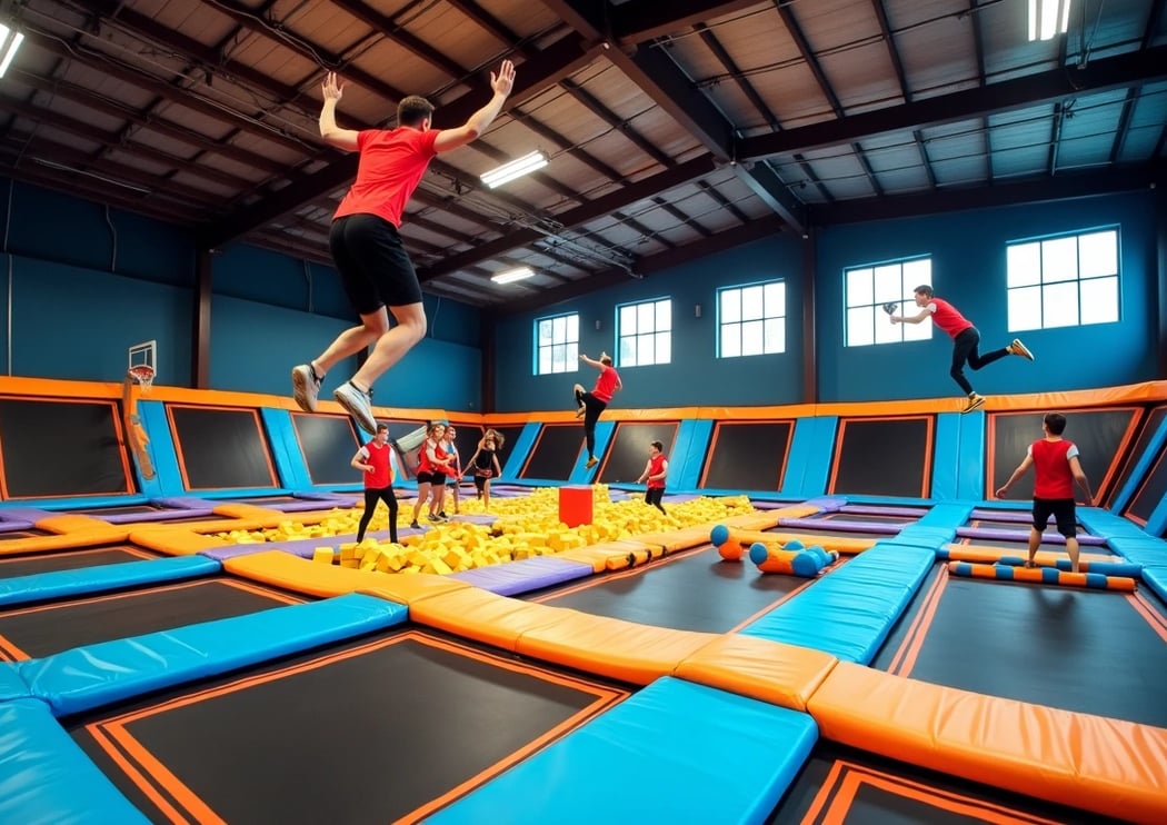 Trampoline Park Paris Sud Palaiseau 1