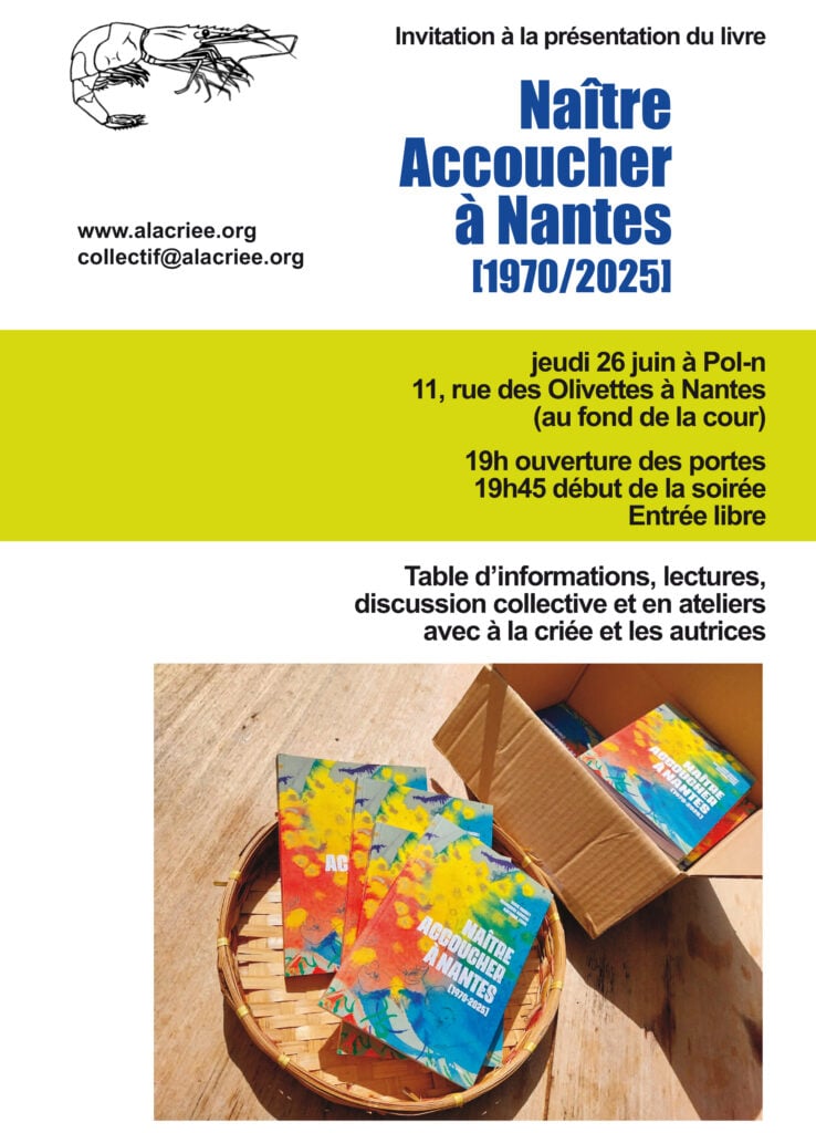 Présentation du livre Naître accoucher à Nantes [1970-2025] 1