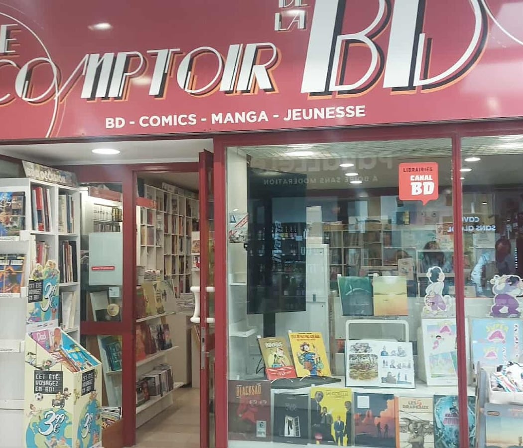 librairie Le comptoir de la BD Boulogne Billancourt 2