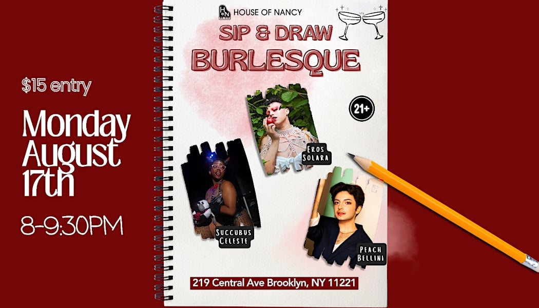 Sip N Draw Burlesque 1