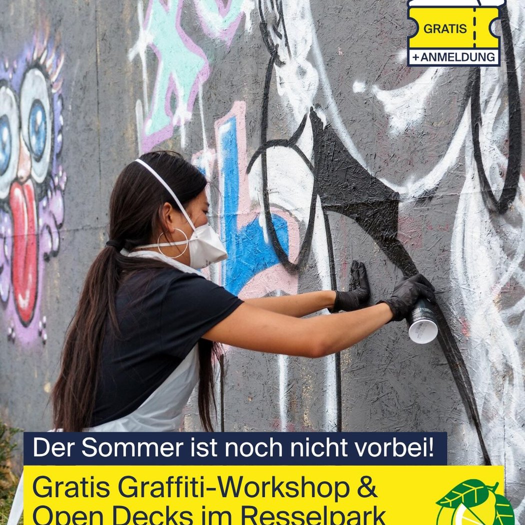 Gratis Graffiti-Workshop & Open Decks