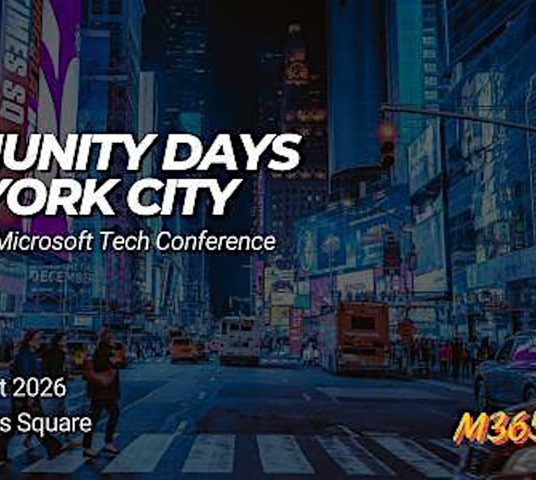 M365 Community Days NYC 1