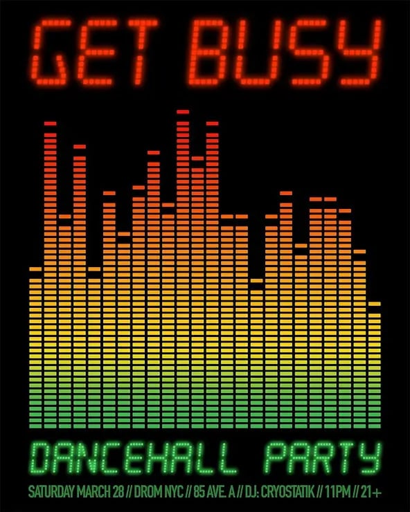 GET BUSY [DANCEHALL PARTY] 1