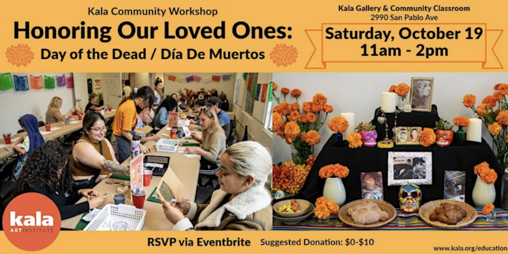 Community Art Workshop: Day of the Dead- Honoring Our Loved Ones 1