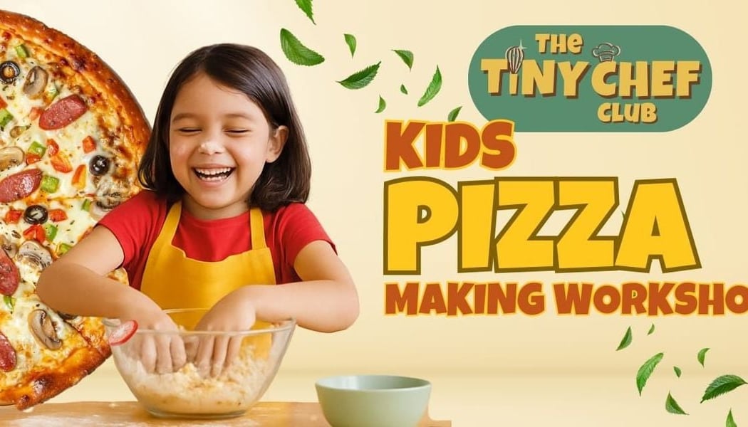 Kids Pizza Making Workshop 1