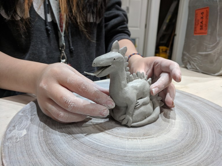 Dragon Hand-Built Clay Workshop 1