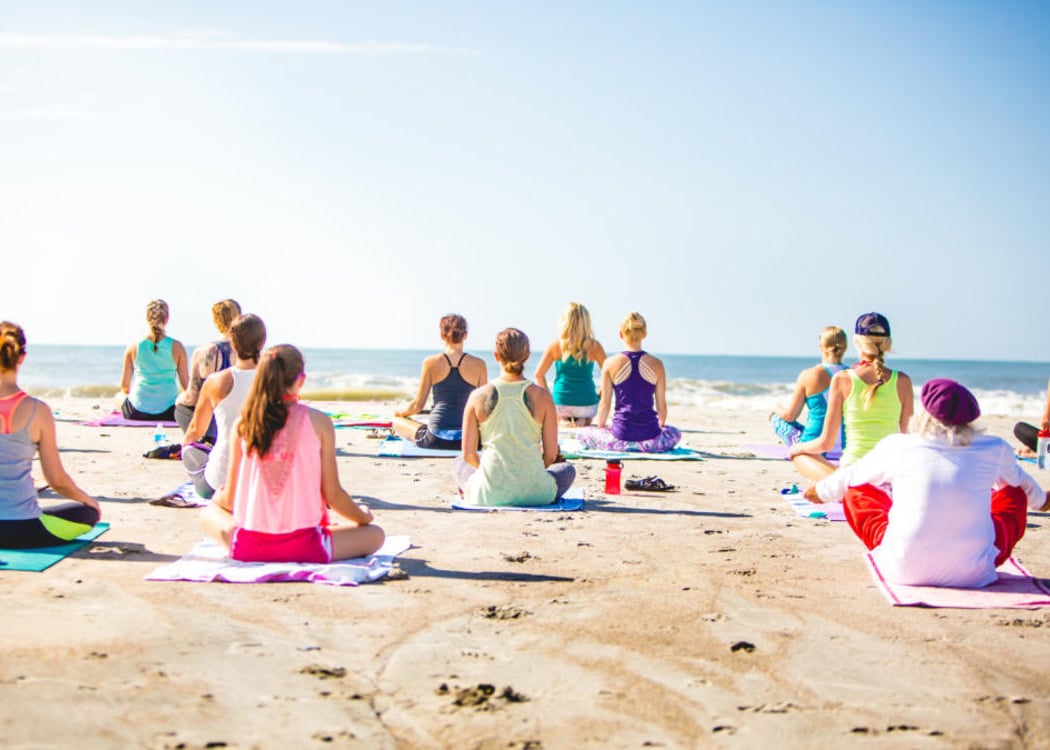 Yoga on the Beach 3