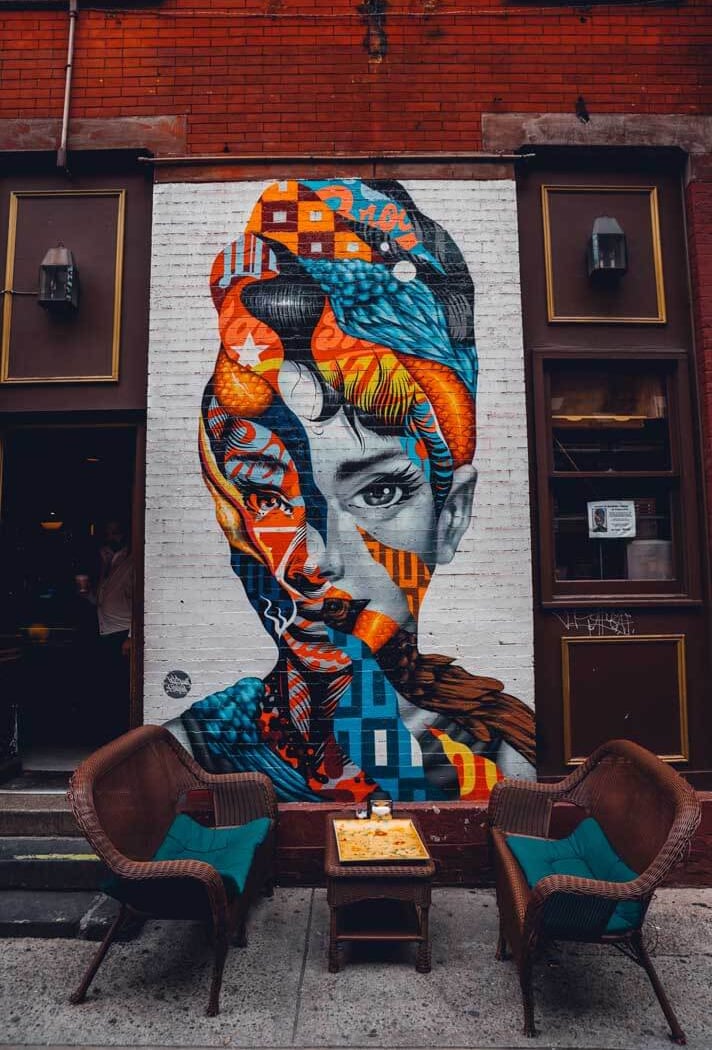 Tristan Eaton - "Audrey Hepburn" 1