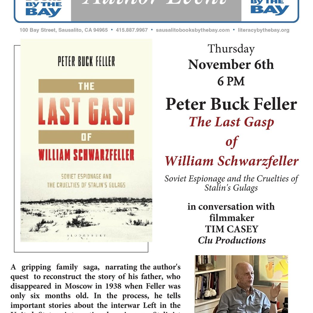 Author Event - Peter Buck Feller 1