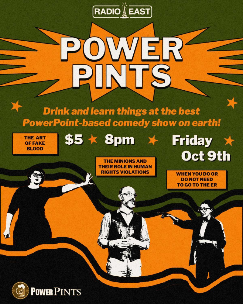 PowerPints: Drink and learn things at the best PowerPoint-based comedy show on earth!