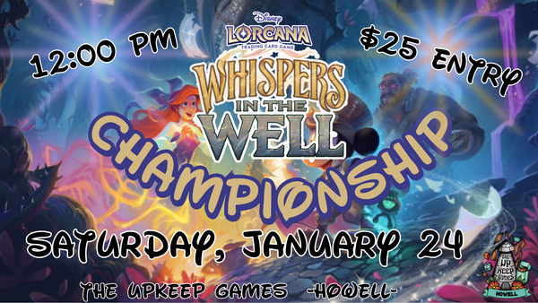 Lorcana - Whispers in the Well Set Championship 1