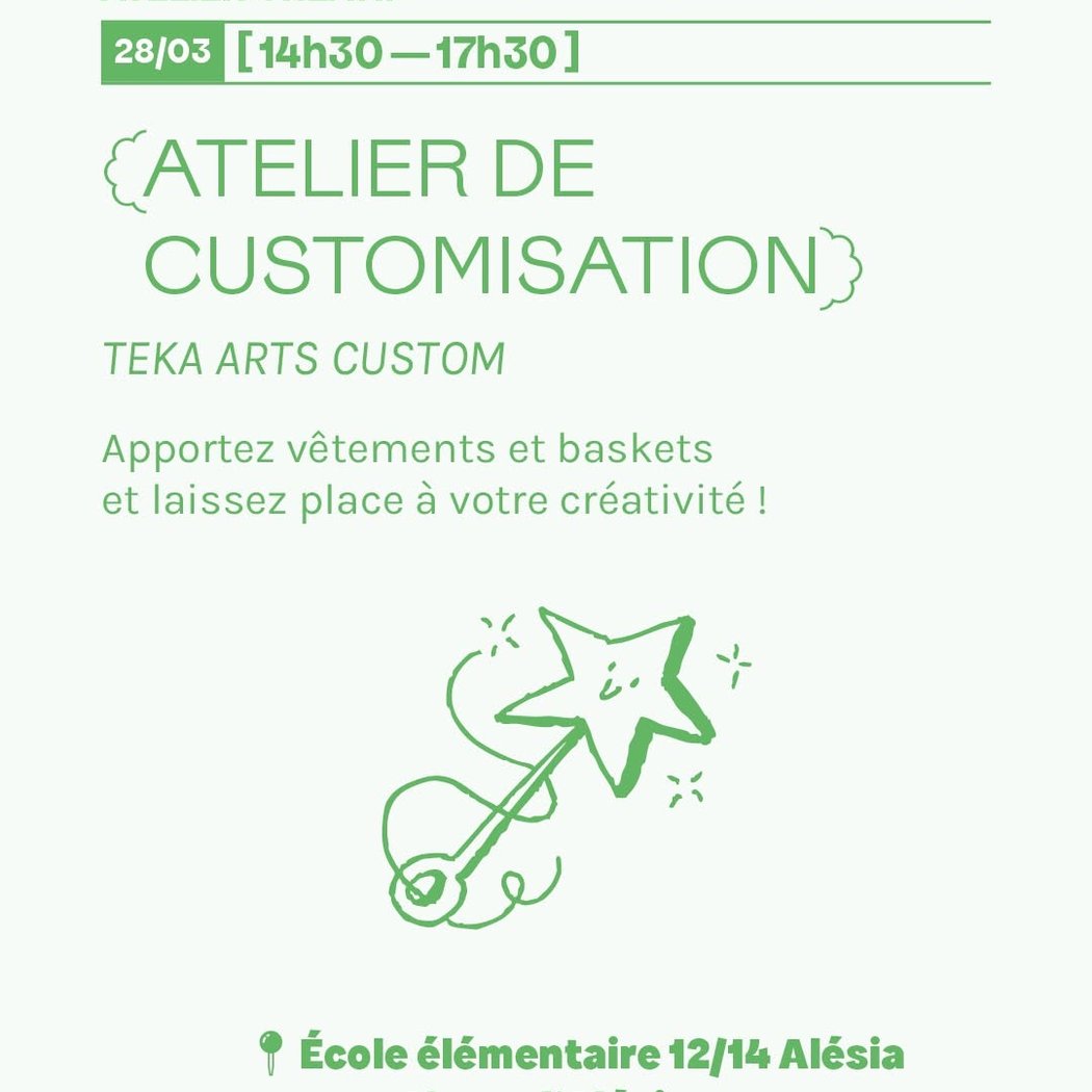 Atelier de Customisation 1