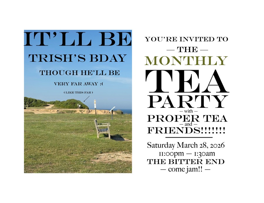 Monthly Tea Party W/ Proper Tea 1