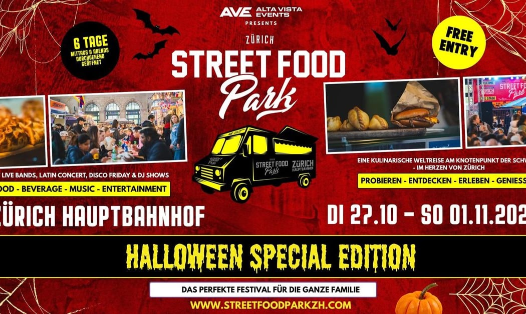 16. Zürich Street Food Park, Halloween Special Edition 2026