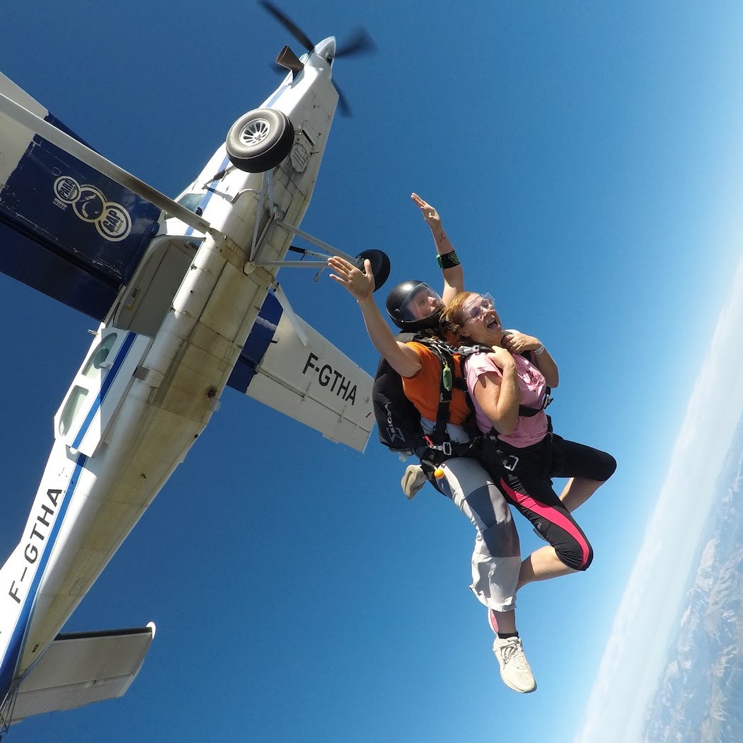 Saut en parachute Tallard, Gap CERPS 5