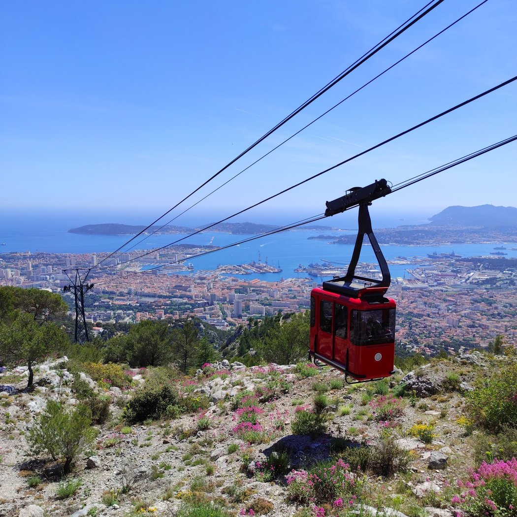 Toulon Cable Car Mt Faron 1