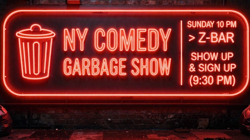 New York Comedy show- Garbage Show! 1