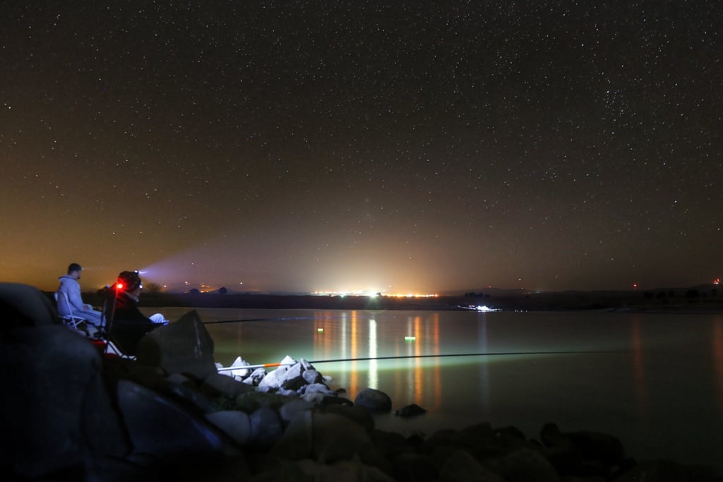 Hesperia Lake Park Night Fishing