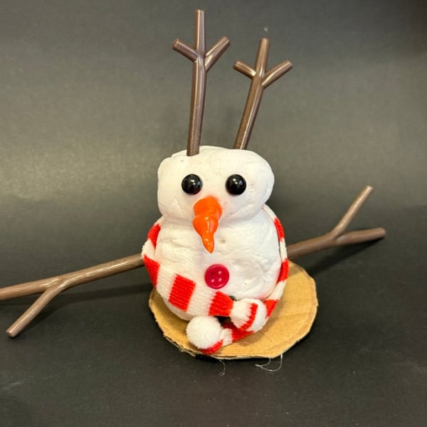 Atelier créatif 1h - mes Bonhommes de Neige 3