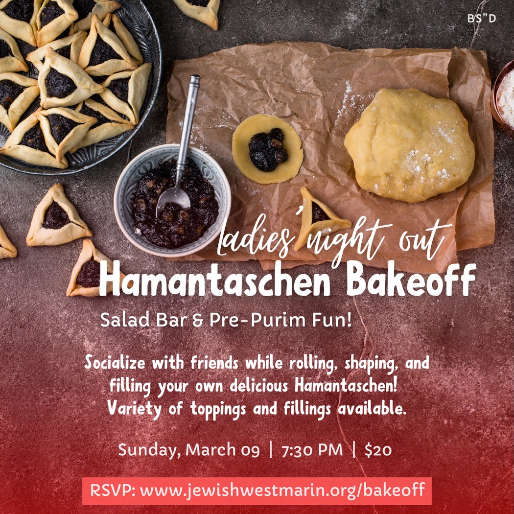 Ladies Night Out and Hamantaschen Bake-Off 1