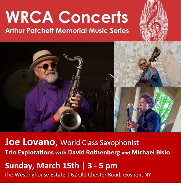 Joe Lovano – Trio Explorations with David Rothenberg and Michael Bisio 1