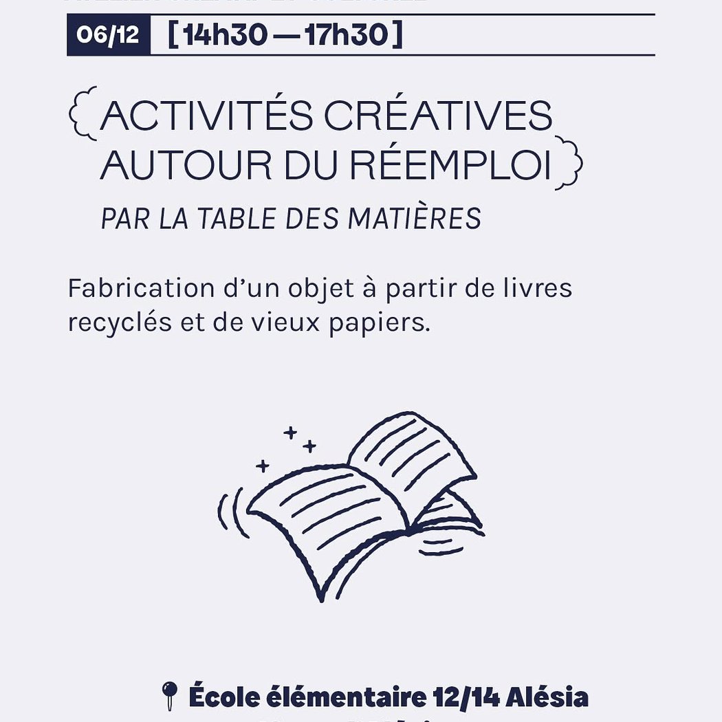 Activités créatives autour du réemploi 1
