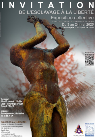 Exposition collective "De l'esclavage à la liberté" 1