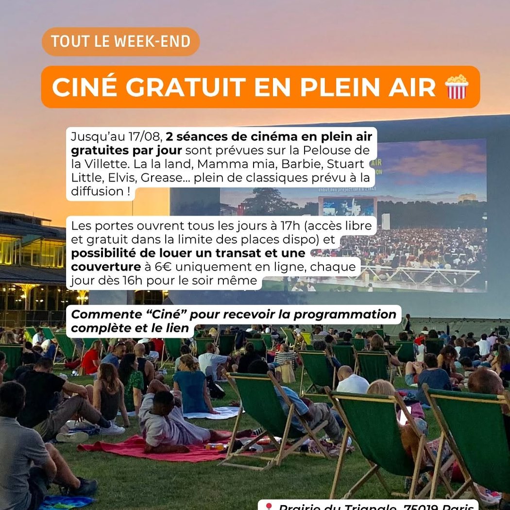 Ciné Gratuit en Plein Air 3