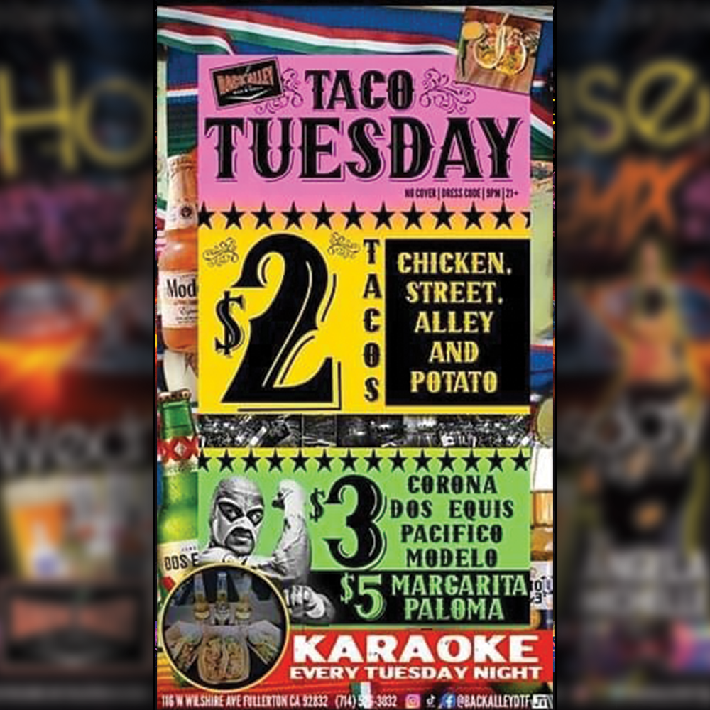 Back Alley Taco Tuesday