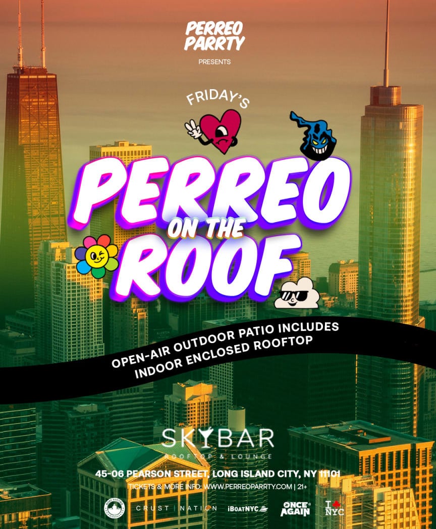 Perreo on the Roof - Latin & Reggaeton Rooftop Dance Party 1