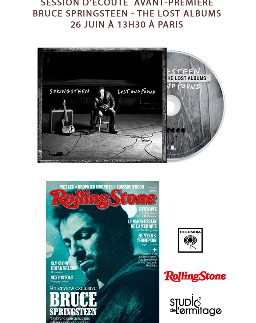 Session d'écoute : Bruce Springsteen 1