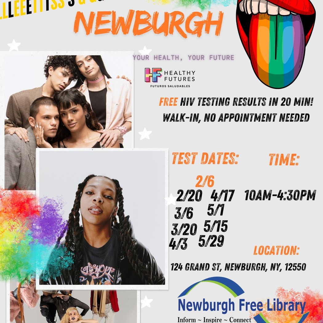 Tabling: Free HIV Testing & Resources with Rockland Pride 1
