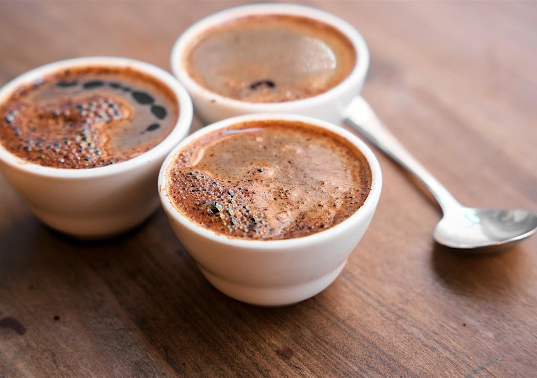 Cupping at Joe Roastery 1