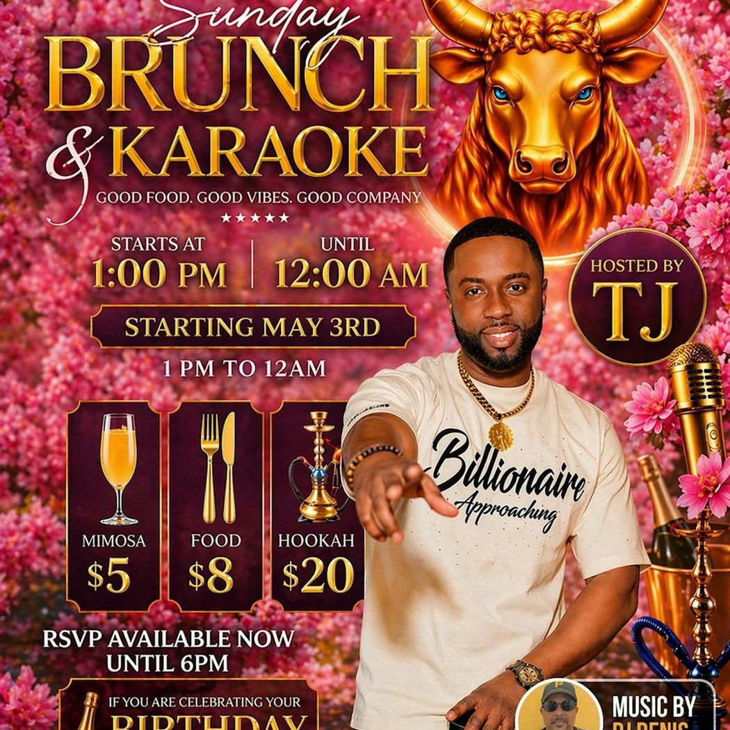 Sunday Brunch & Karaoke at Blue Room Bar & Grill