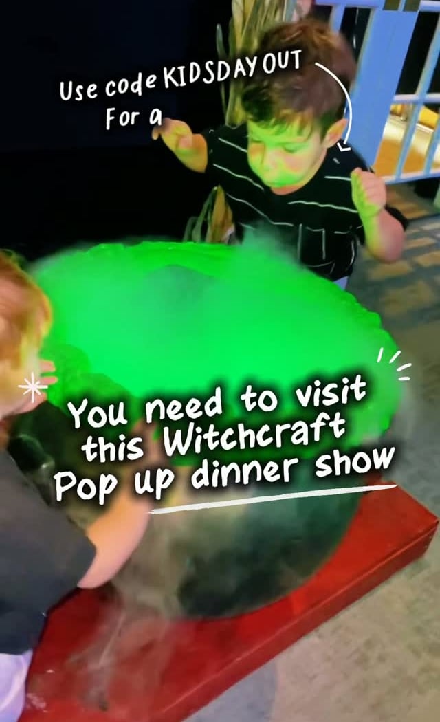 Witchcraft Pop up dinner show 1