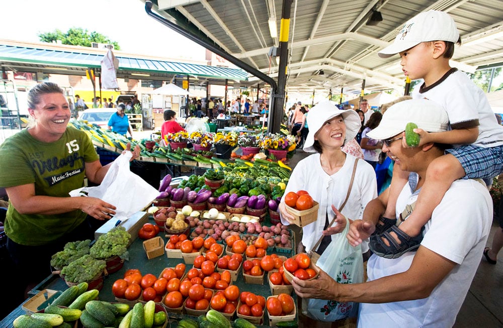 Saturday Market at Ann Arbor Farmers Market