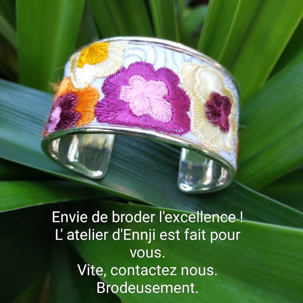 Paris ennji embroidery workshop 2