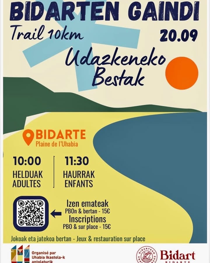 BIDARTEN GAINDI, le Trail 10km 1