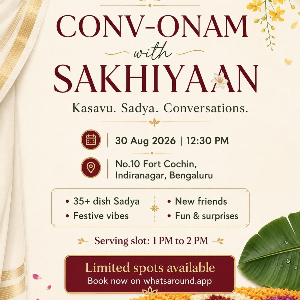 CONV-ONAM with SAKHIYAAN
