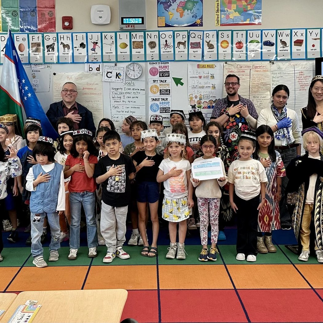 UCCSFBA Brings Uzbek Culture to Young Learners 2